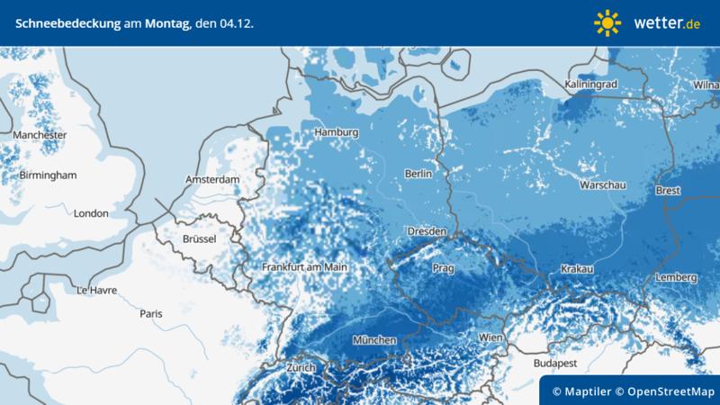 Unwetter Warnungen Deutschland Schnee Schneeregen Regen Und Glatteis