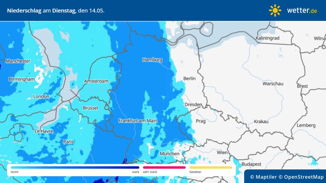 Unwetter Deutschland Vor Pfingsten Gewitter Bringen Viel Regen Hagel