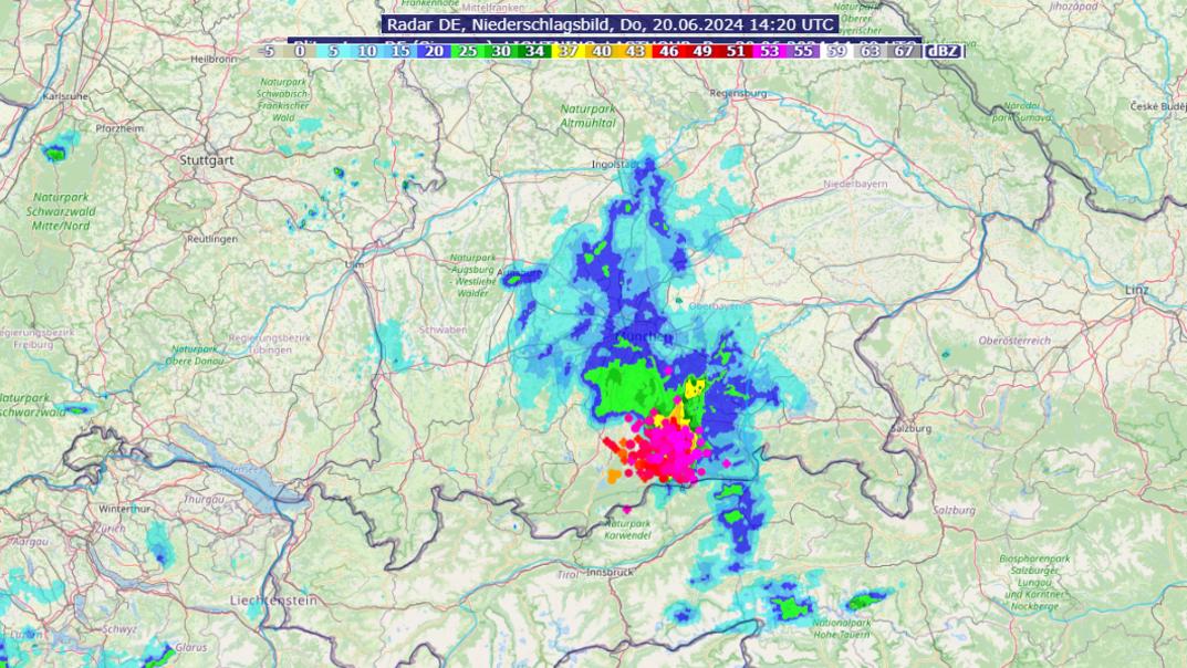 Wetter Und Wetterthemen Am Sommersonnenwende Mit Gewittern