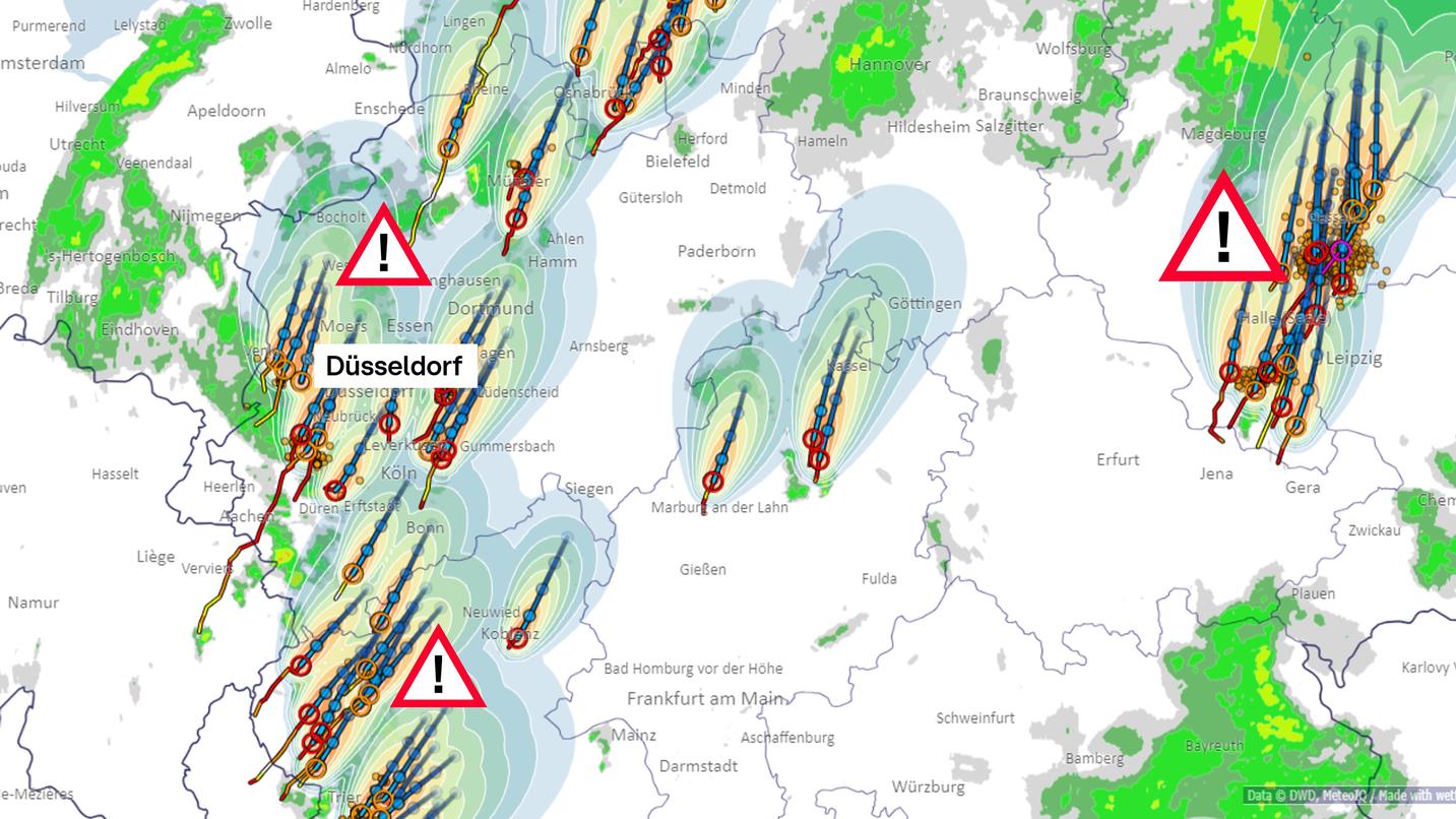 Wetter Und Wetterthemen Am Tornado Gefahr Und Gro Er Hagel