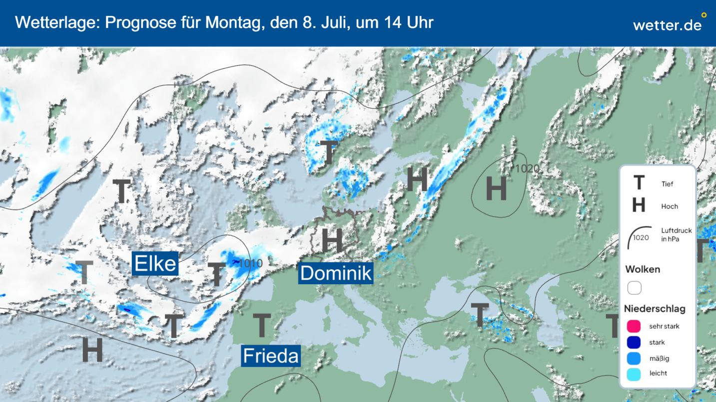 Wetter Und Wetterthemen Am Gewitter Ziehen Im Norden Ab