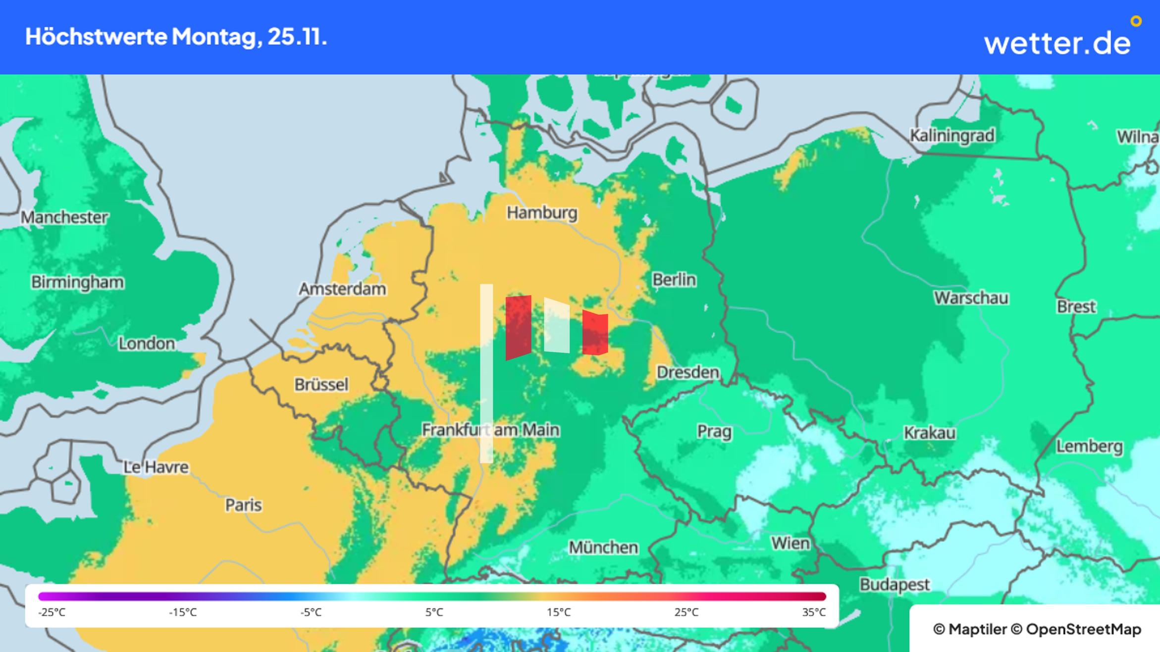 7 Tage Wettertrend Nach dem Sturm bringt der Winter Kälte und Schnee