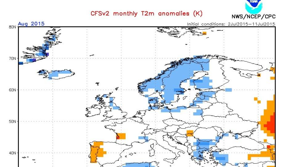 So wird der Sommer 2015 Die Prognosen für August & September