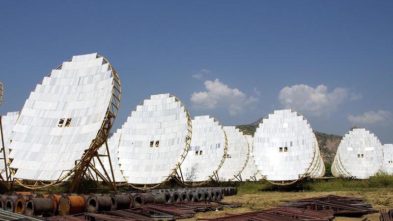 Ouarzazate: Das größte Solarkraftwerk der Welt entsteht in Marokko Solarthermie in Indien