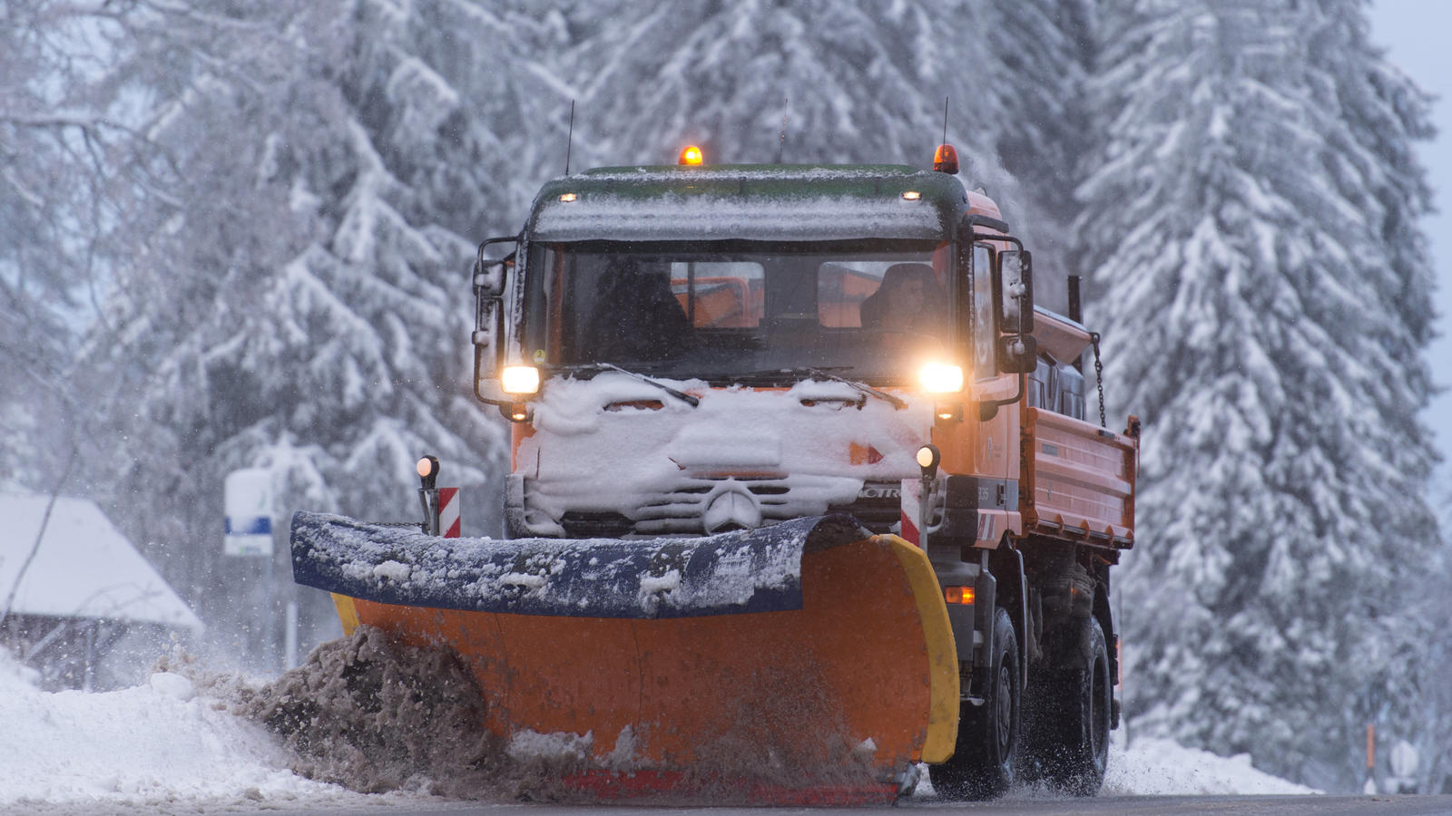 Der Winterfahrplan: Erst Schnee, dann richtig kalt und ...