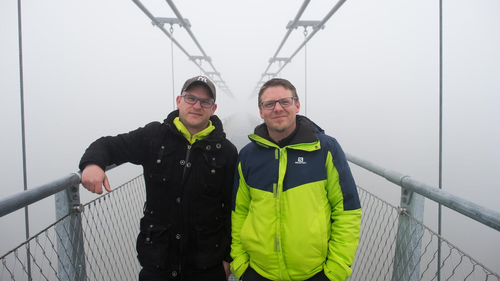 Längste Seilhängebrücke über dem Rappbodetal im Harz eröffnet Längste Seilhängebrücke über dem Rappbodetal im Harz eröffnet