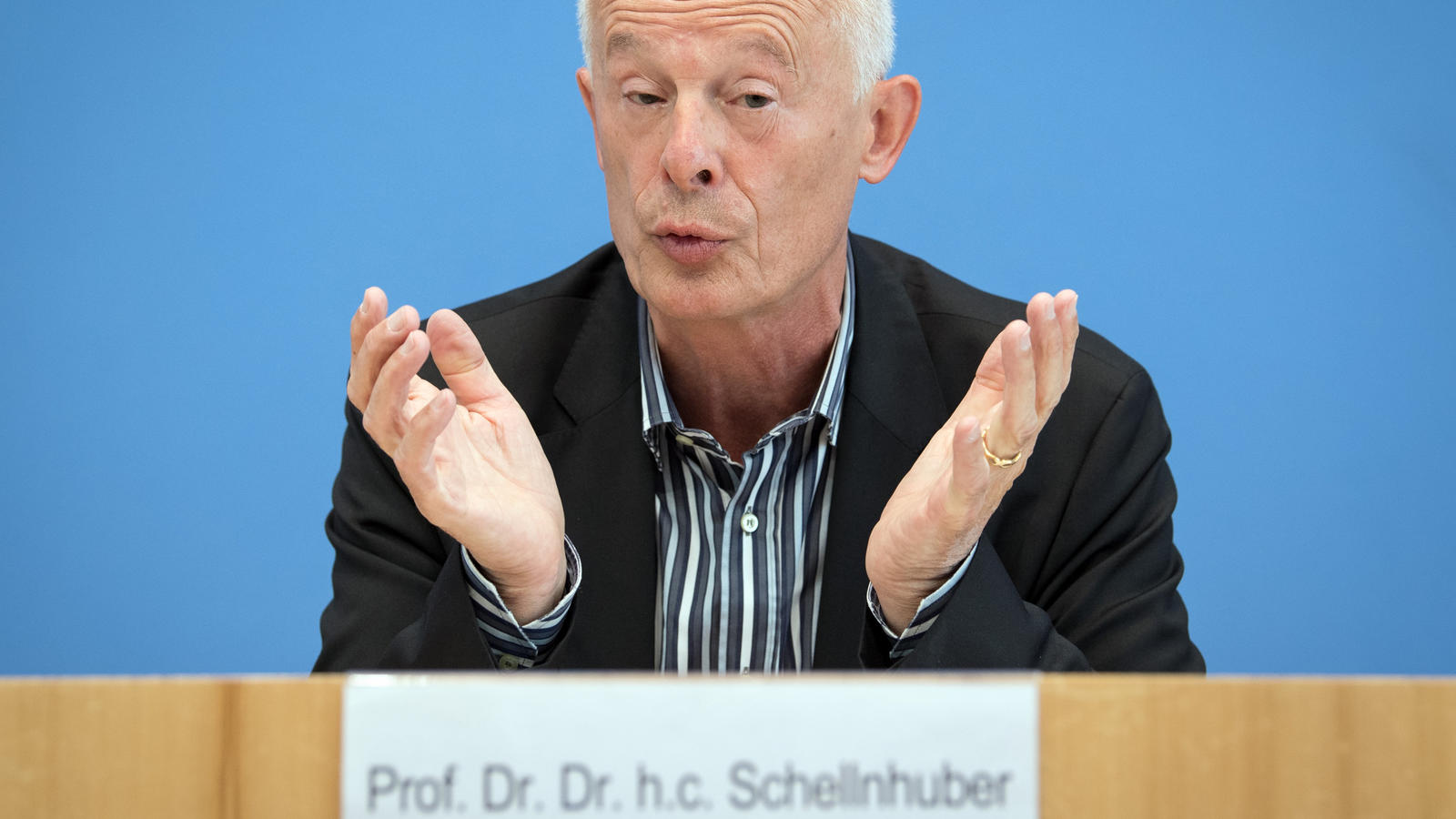 Klimawandel: Die Sahara könnte schon bald nach Europa vordringen Direktor des Potsdam-Institutes für Klimafolgenforschung, Hans Joachim Schellnhuber