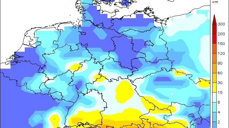30-Tage-Wettervorhersage vom 11.01.2018: Es wird kälter und Schnee kommt dazu Schnee bis ins Flachland möglich nach GFS!