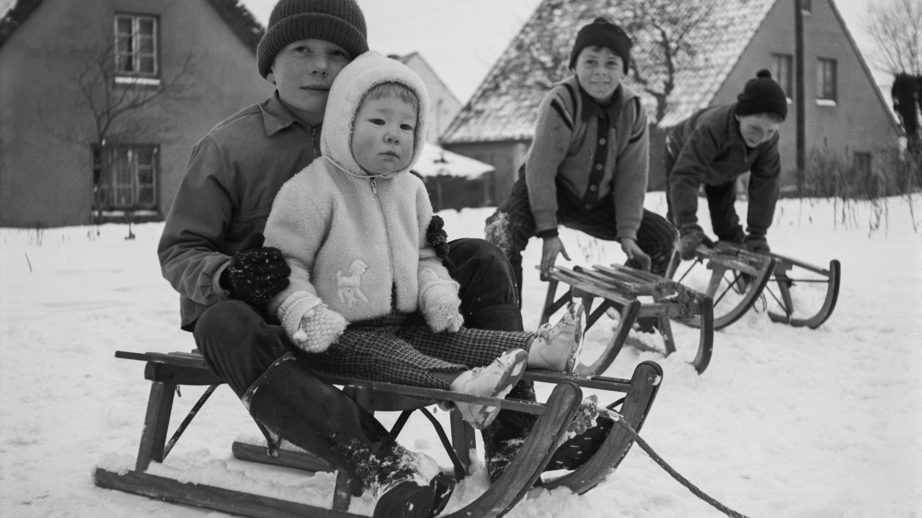 Diese Winter waren früher normal - Die 'Russenpeitsche' hat Verspätung! Winter 1968 | Verwendung weltweit