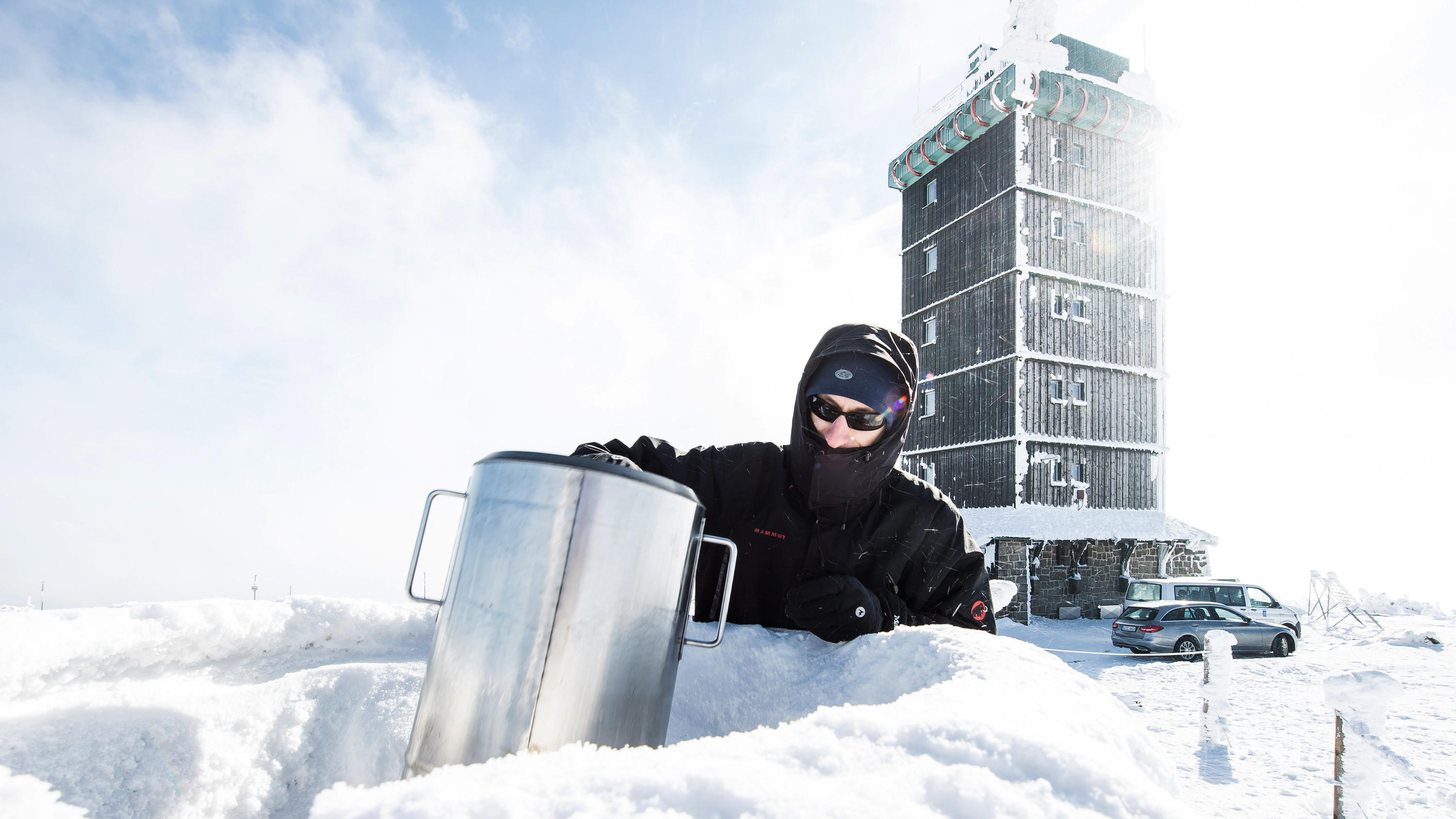 Wetterlexikon: Klimastation Wetterstation auf dem Brocken im Harz