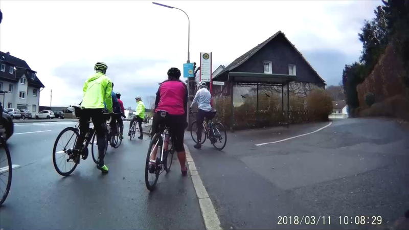 Rennrad-Wintertraining im Bergischen Land Die Defekthexe vom Balkan