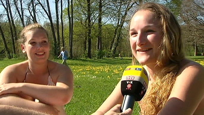 Bäh im Norden - Hui im Süden Aprilwetter 2012 spaltete das Land