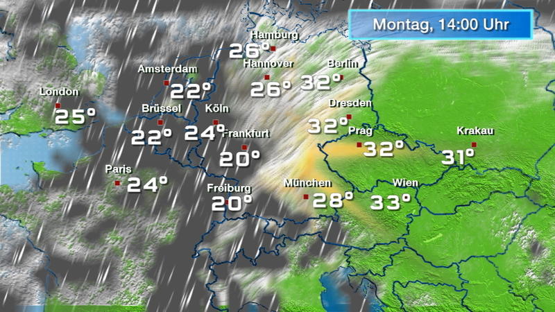 Unwetter folgen auf die Hitze - GÄUBOTE