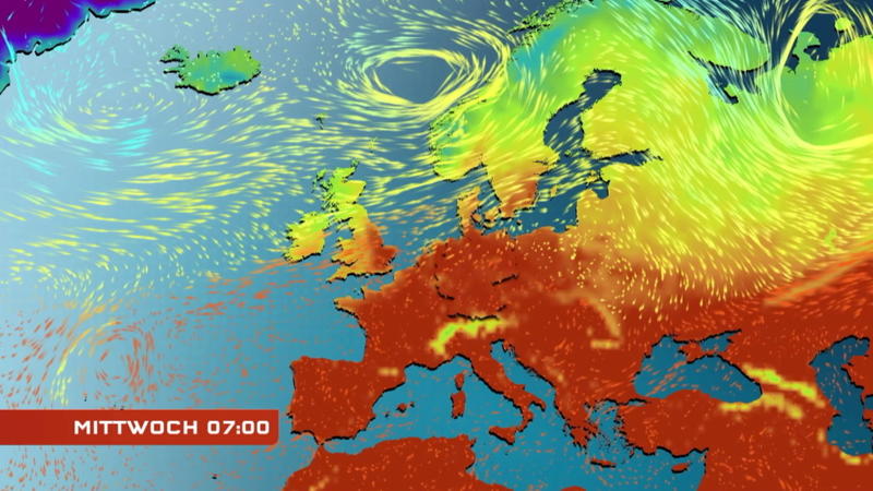 Der Strömungsfilm für Europa Deutschland heizt sich nochmal auf