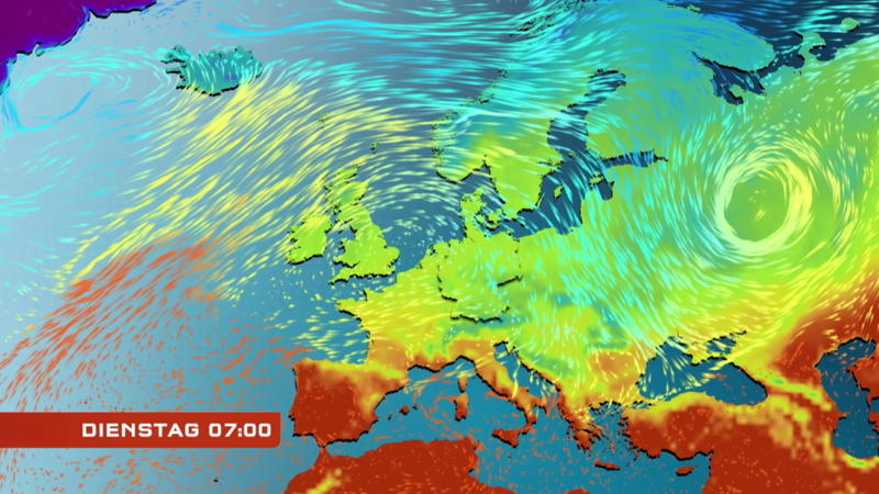 Der Strömungsfilm für Europa Der Herbst kommt mit aller Macht