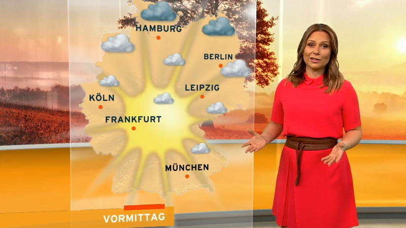 Meist ein schöner Altweibersommer-Tag Der Wetterbericht für den 26.09.2018