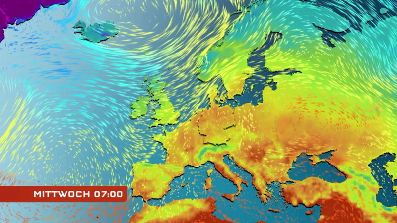 Der Strömungsfilm für Europa Schrittweise Richtung Herbst
