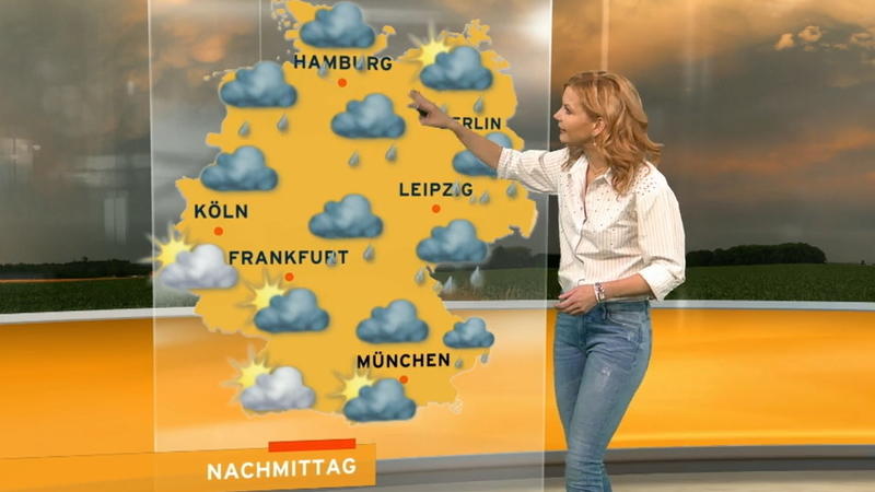 Viel Regen in der Nord- und Osthälfte Der Wetterbericht für den 23.10.2018