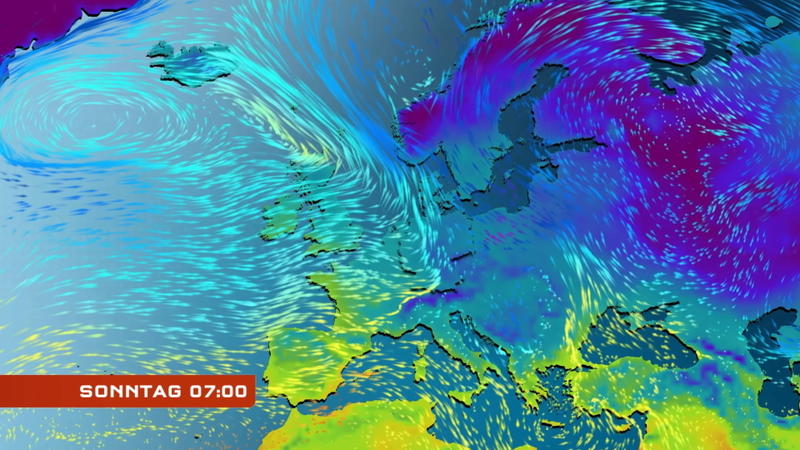 Strömungsfilm Europa für 5 Tage Die Kälte bleibt nur ein paar Tage