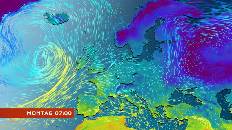 Strömungsfilm Europa für 5 Tage Ab Sonntag geht's der Kälte an den Kragen