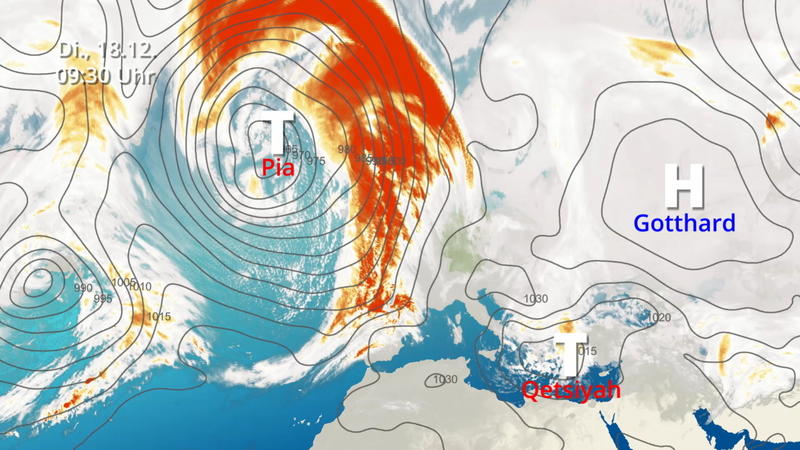 Der Satellitenfilm vom 16. bis 18.12. Tief