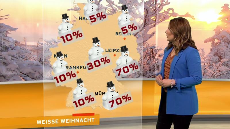 Es besteht wieder Hoffnung So stehen die Chancen für weiße Weihnachten