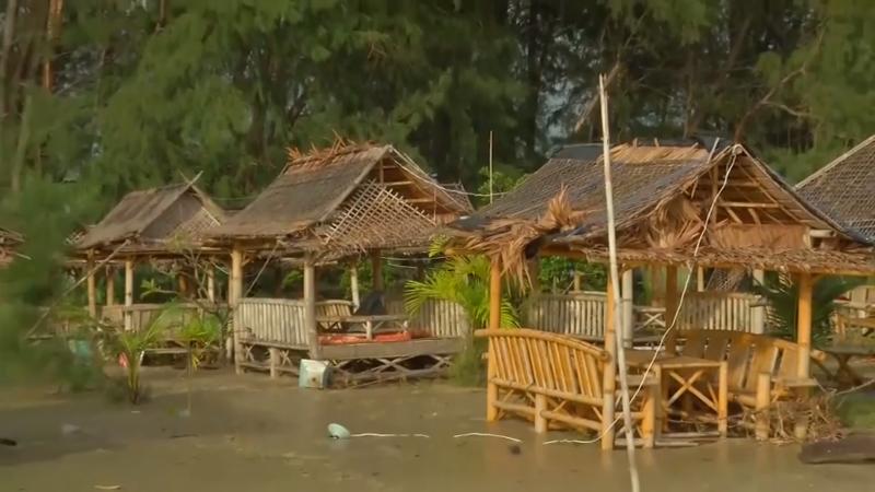 Tropensturm in Thailand