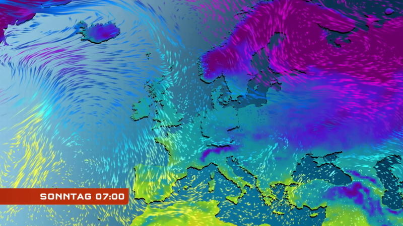 Der Strömungsfilm vom 17.01. Kalte Luft strömt herbei