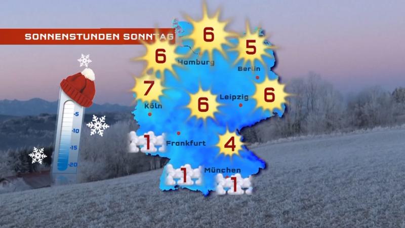 So sieht das Sonnenwochenende aus Schöne kalte Wintertage
