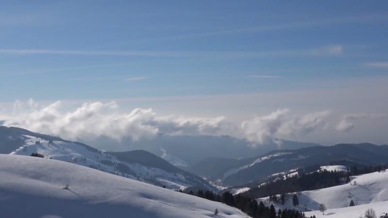 Der Hausberg der Freiburger im Winter Herrliche Impressionen vom Schauinsland