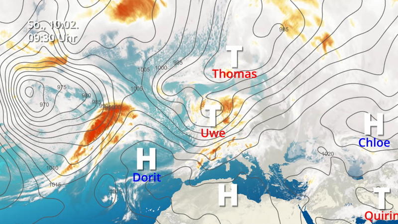 Der Satellitenfilm vom 8.2.bis zum 10.2. Das wilde Wochenende von „Thomas“ und „Uwe“