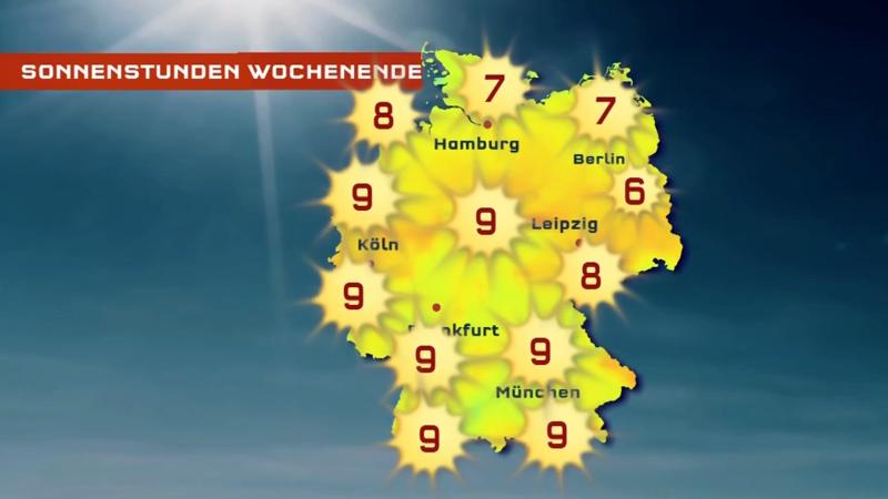 So erreicht uns der Vorfrühling Die Sonnenstunden der nächsten Tage