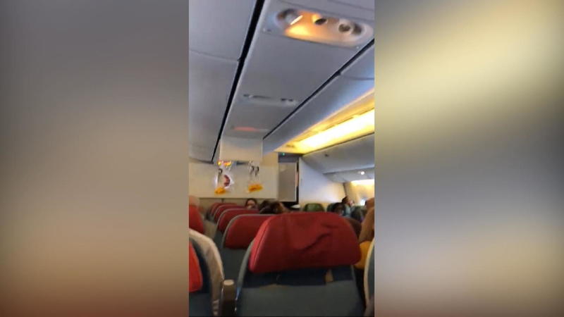Drama in der Luft 31 Verletzte auf Flug nach New York
