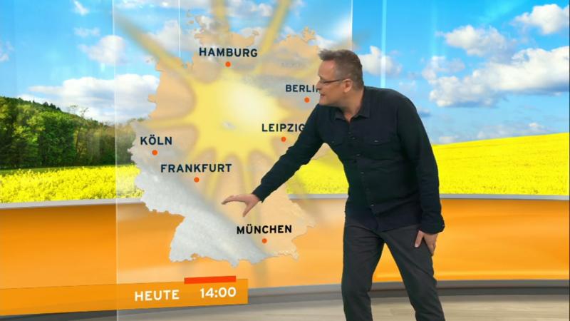 Der Wetterbericht Viel Sonnenschein - im Südwesten wolkiger
