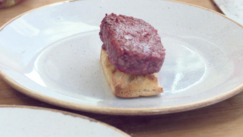 Vegane Frikadellen aus dem 3D-Drucker