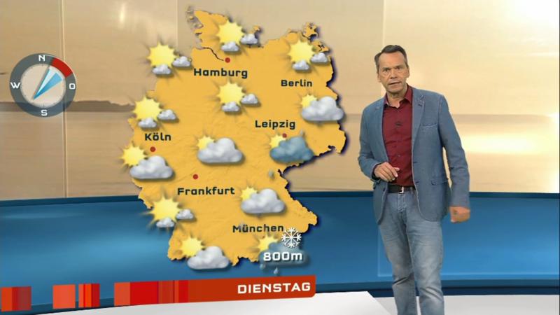 Der Wetterbericht Nach dem Kaltstart viel Sonne
