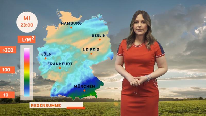 In den Alpen kommt viel Regen runter Eine kalte und nasse Woche steht an