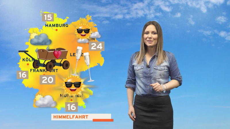 Die Wettervorhersage für Vatertag Hier gibt es am meisten Sonnenschein