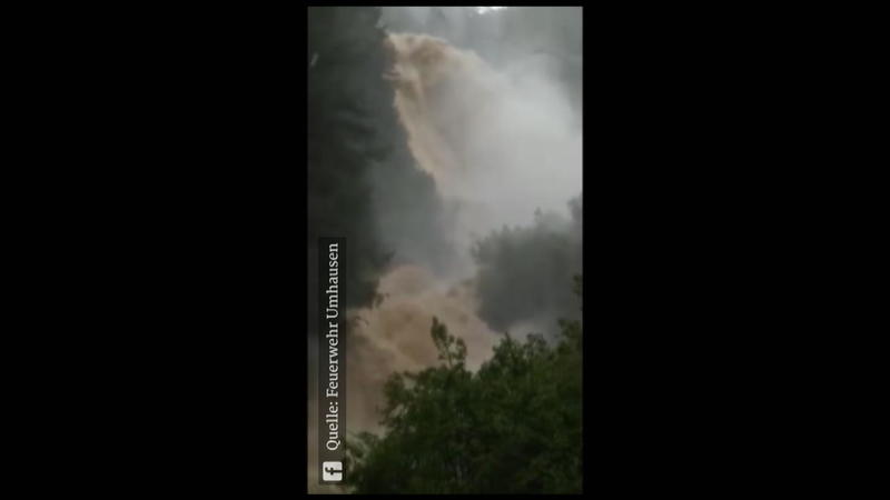 Der Stuibenfall Diese Wasserströme haben mächtig Power