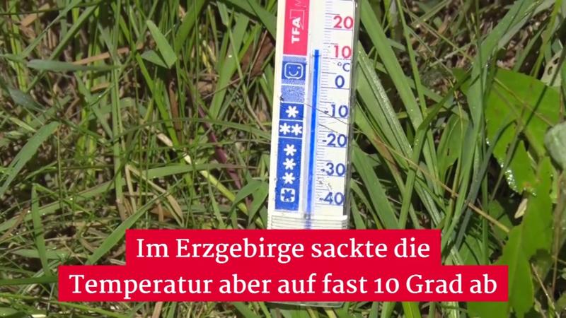 Die Hitzenacht in Deutschland Ein Ort bringt Abkühlung
