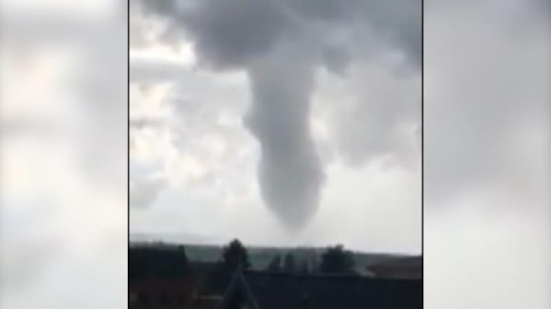 Schlimme Unwetter in Rheinland-Pfalz Hier weht ein Tornado auf Bobenheim zu