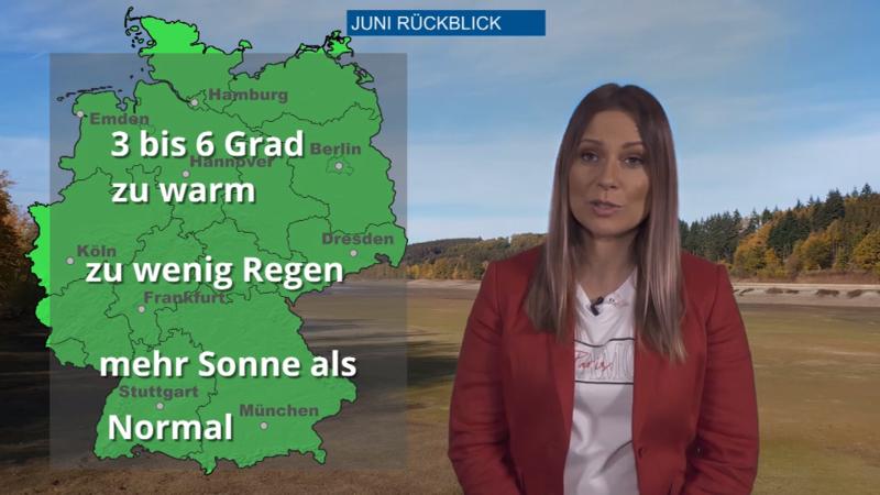 Der Sommer zur Hälfte vorbei Zu trocken und zu viel Sonne