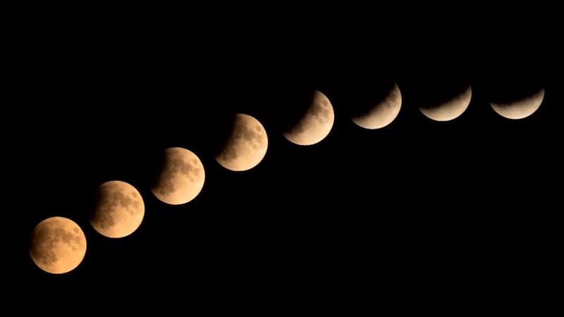 So schön war der Mond über Deutschland Klare Sicht auf Mondfinsternis