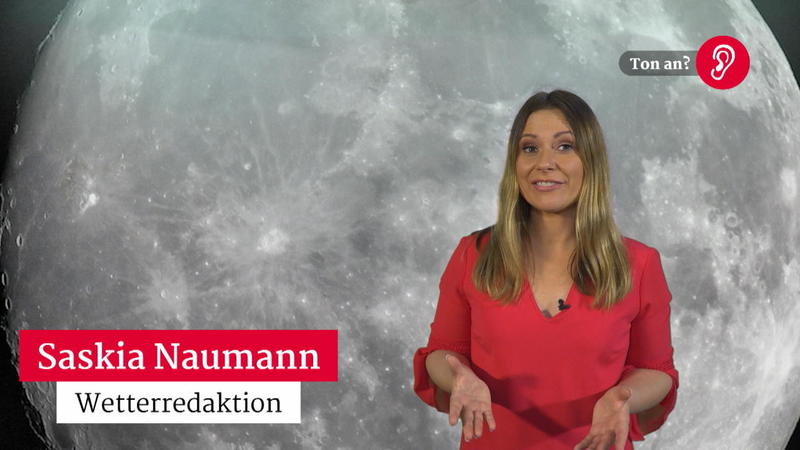 RTL-Moderatorin Saskia Naumann erklärt Wie ist das Wetter auf dem Mond?