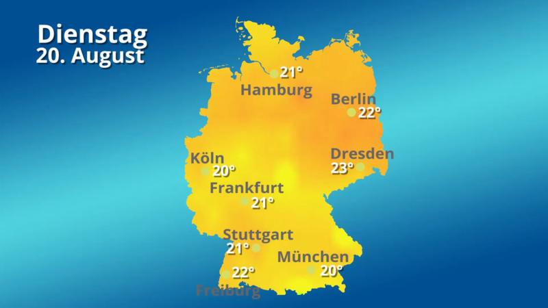 Die Höchstwerte für 14 Tage Die Sommerwerte werden rar