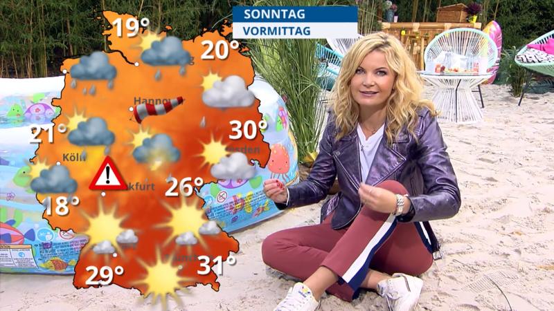 Sommer und Herbst an einem Tag Das Wochenende wird wild und kontrastreich