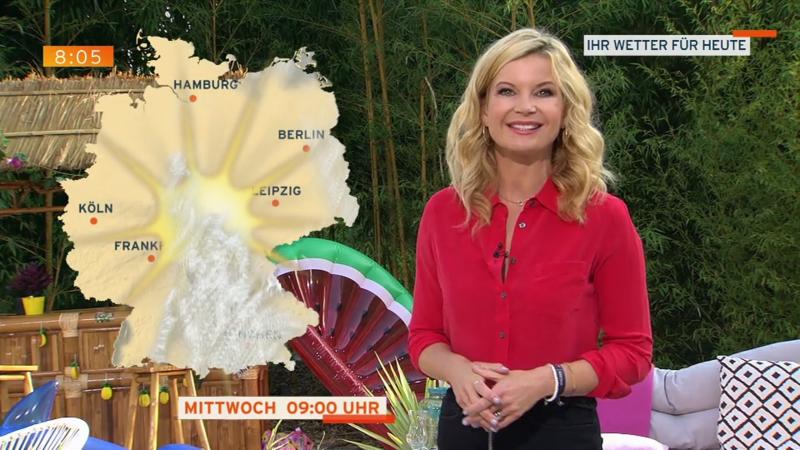 Der Wetterbericht Heißer Tag, später kräftige Gewitter