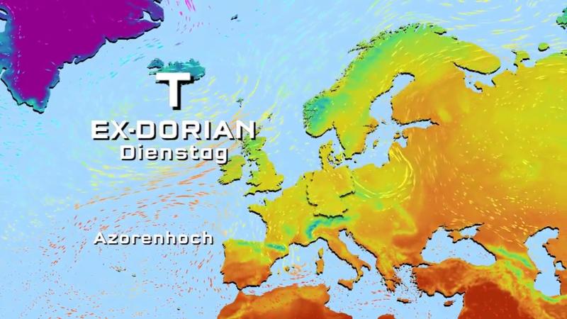 Lange Reise über den Ozean Ex-Hurrikan Dorian kommt nach Europa