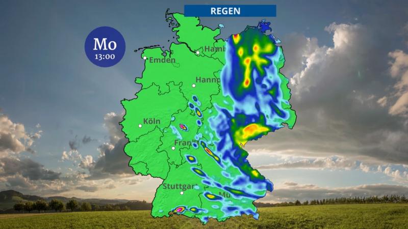3-Tage-Deutschlandtrend Endlich Regen für den Osten