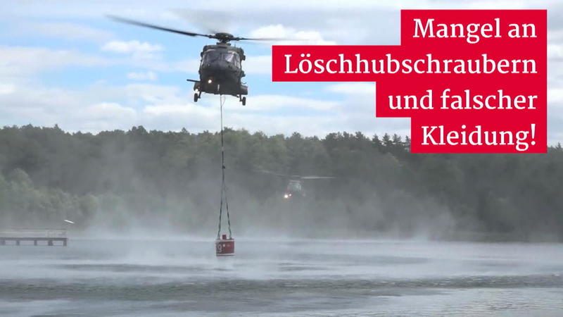 Waldbrand Bilanz Feuerwehr-Wetterbericht 2040